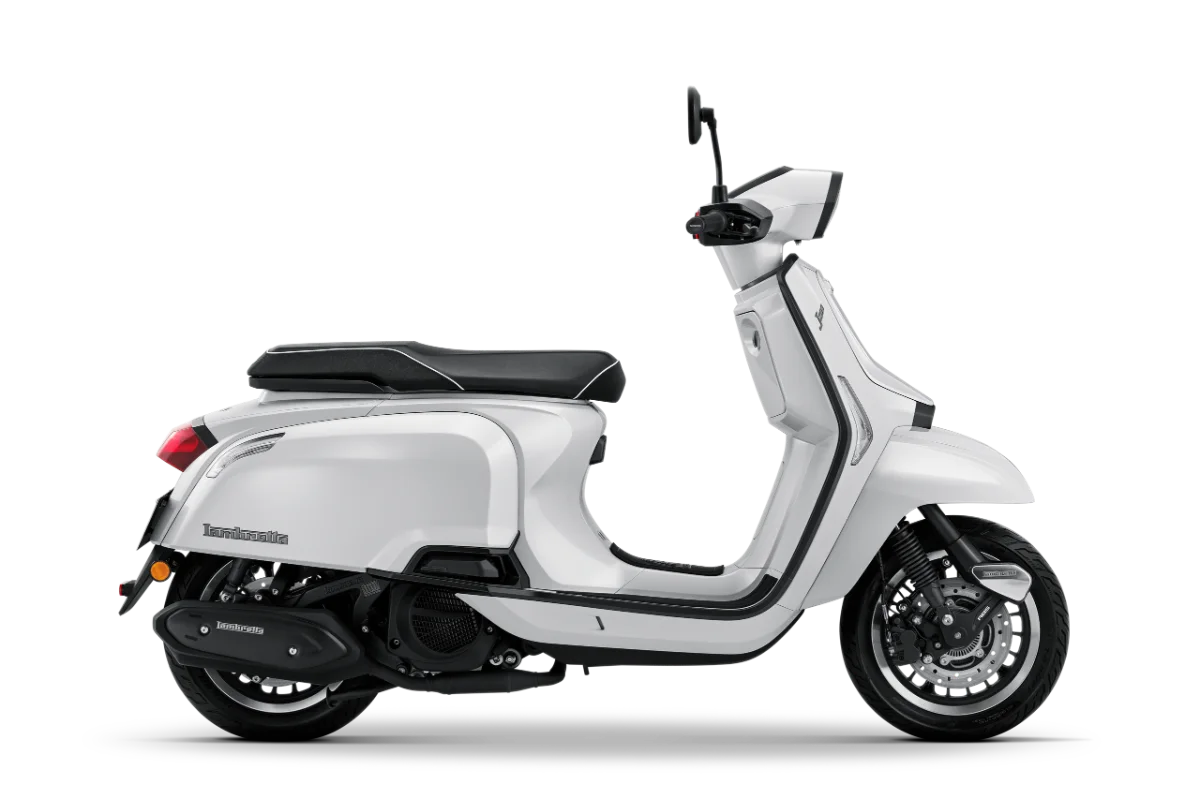 Lambretta J 125 blanca