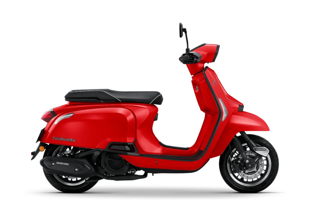 Lambretta J 125 roja